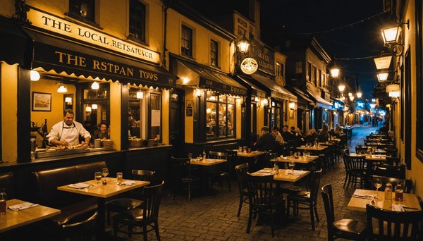 Les avantages des restaurants locaux pour les petites villes